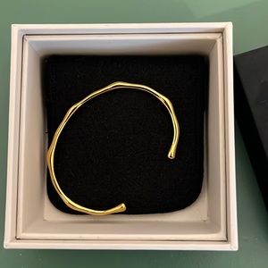 Missoma Molten Cuff Bracelet 18ct gold plated